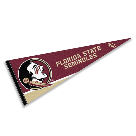 Pre-Sale: "FSU Player" Signed FSU Seminoles Full Size Pennant Felt