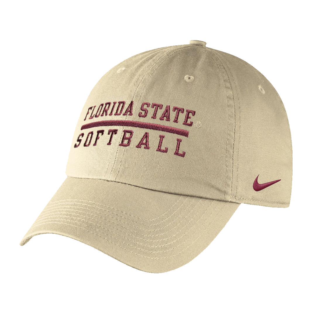 Pre Sale: "FSU Softball Player" Signed FSU Florida State Gold/Garnett Hat