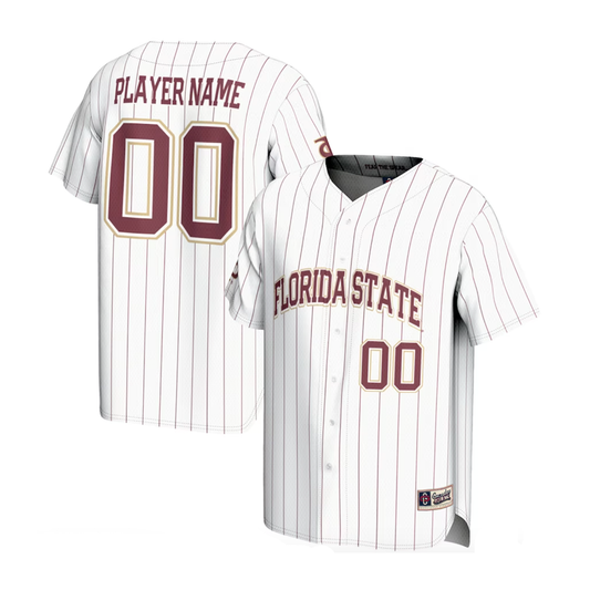 Pre Sale: "FSU Softball Player" Signed FSU NIL White Jersey