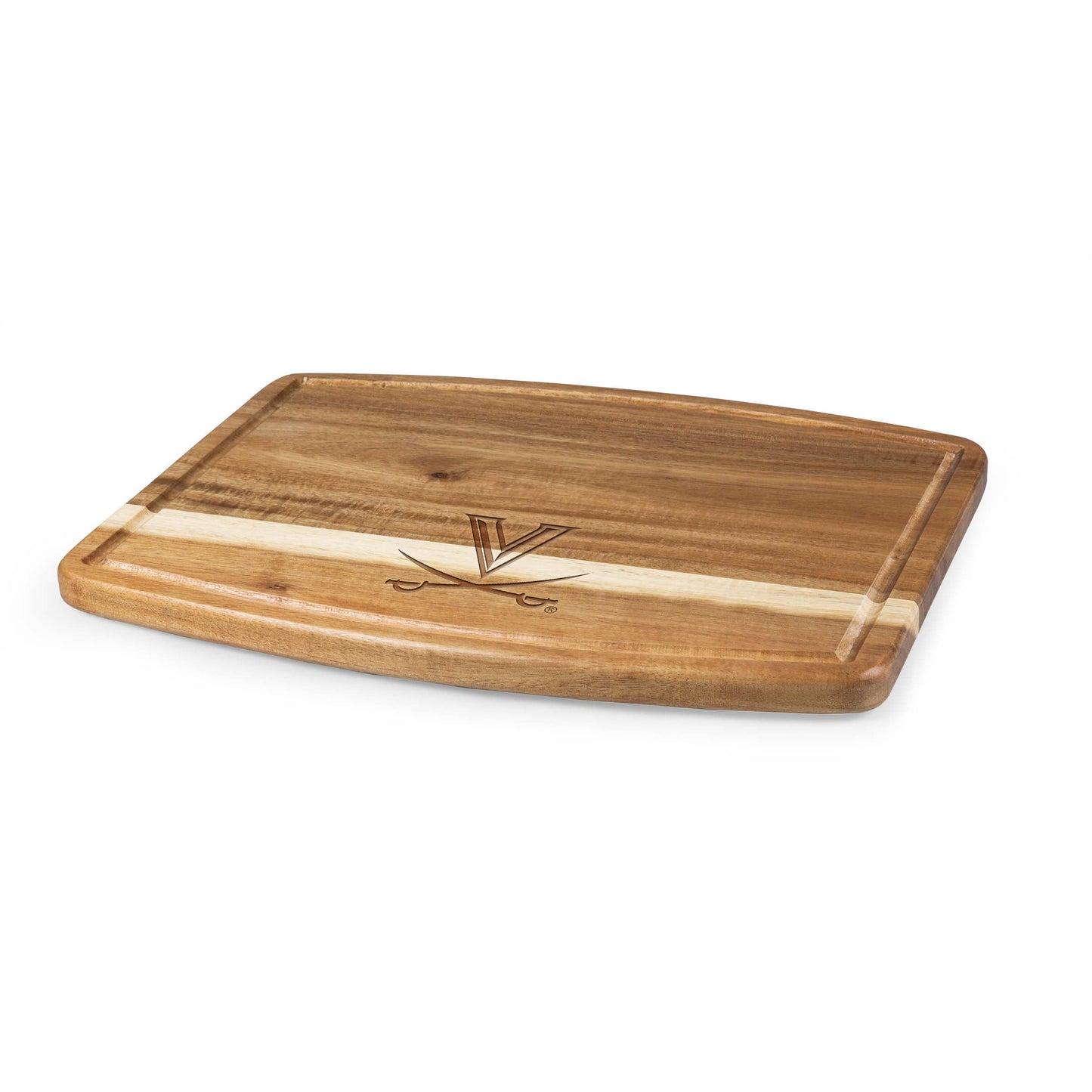 Virginia Cavaliers - Ovale Acacia Cutting Board