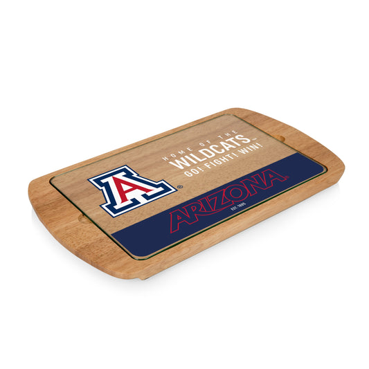 Arizona Wildcats - Billboard Glass Top Serving Tray