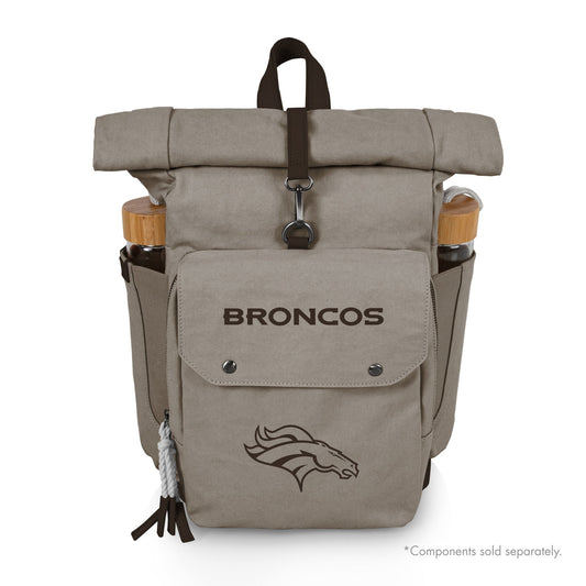 Denver Broncos - Carmel Roll Top Picnic Backpack Cooler