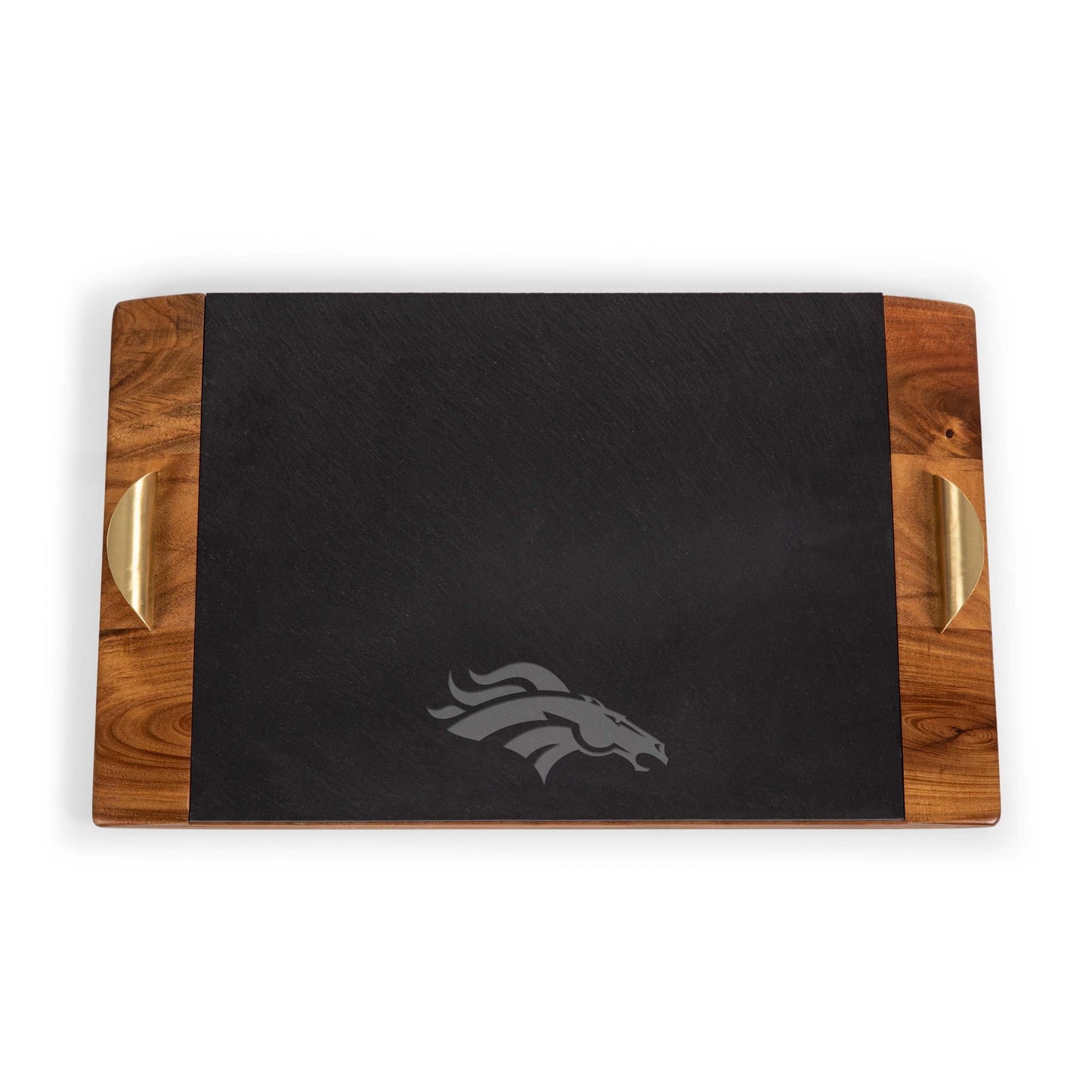 Denver Broncos - Covina Acacia and Slate Serving Tray