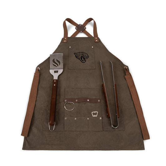 Jacksonville Jaguars - BBQ Apron with Tools & Bottle Opener