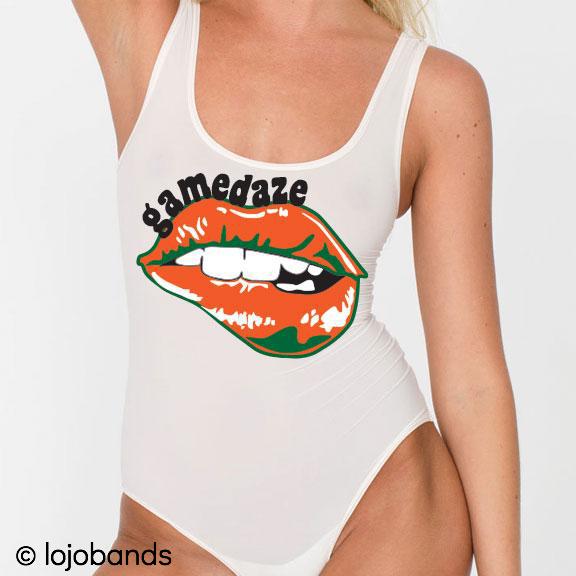 Gamedaze Lips Bodysuit