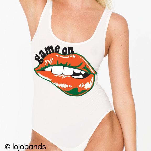 Game On Lips Bodysuit