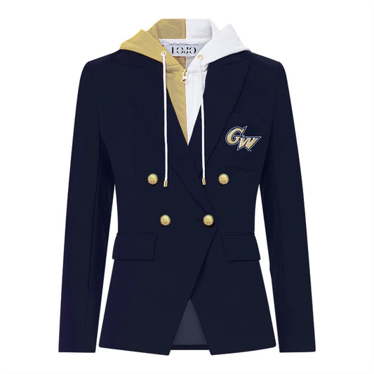 George Washington University Hooded Blazer Jacket