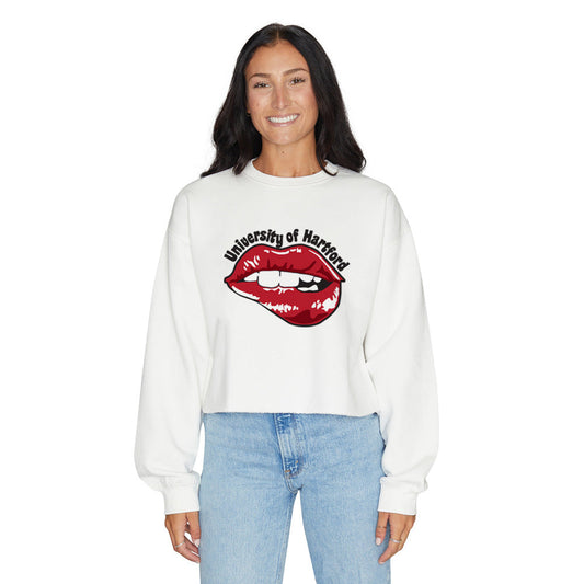 University of Hartford Lips Crewneck