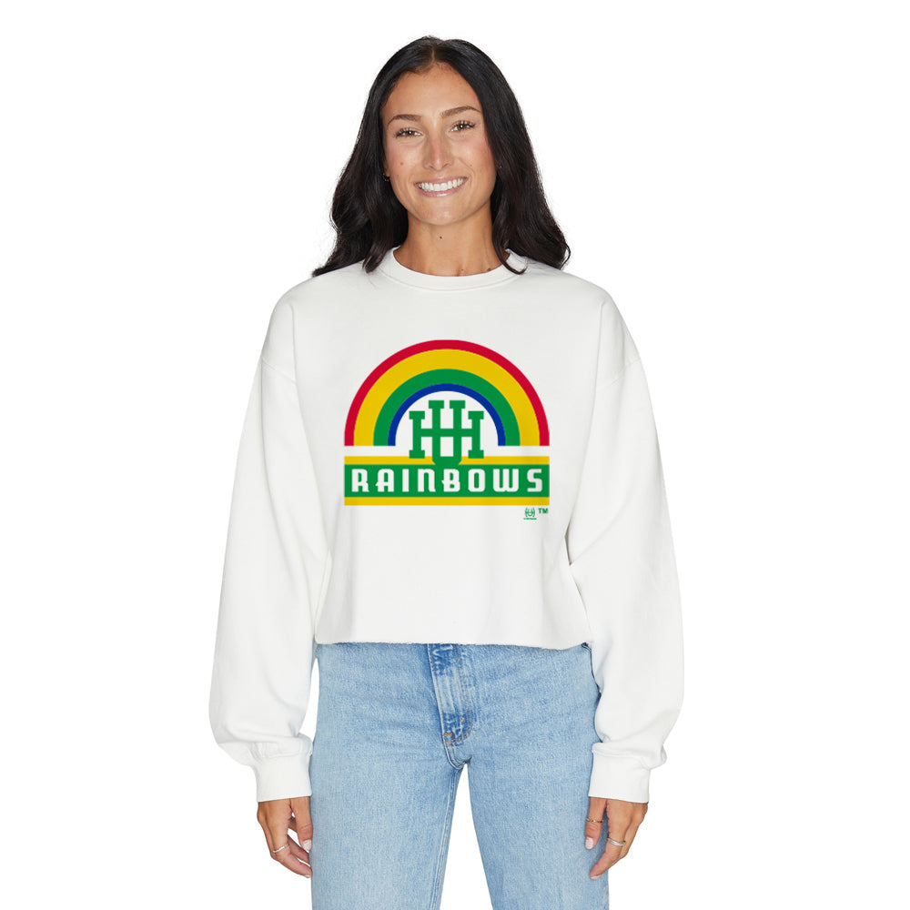 University of Hawaii Vintage Rainbow Crewneck