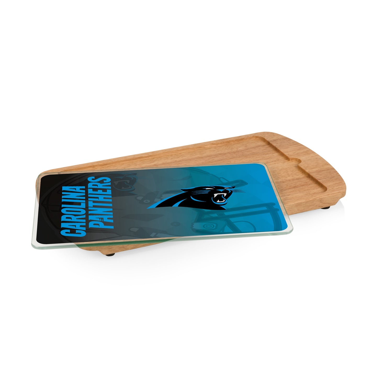 Carolina Panthers - Billboard Glass Top Serving Tray