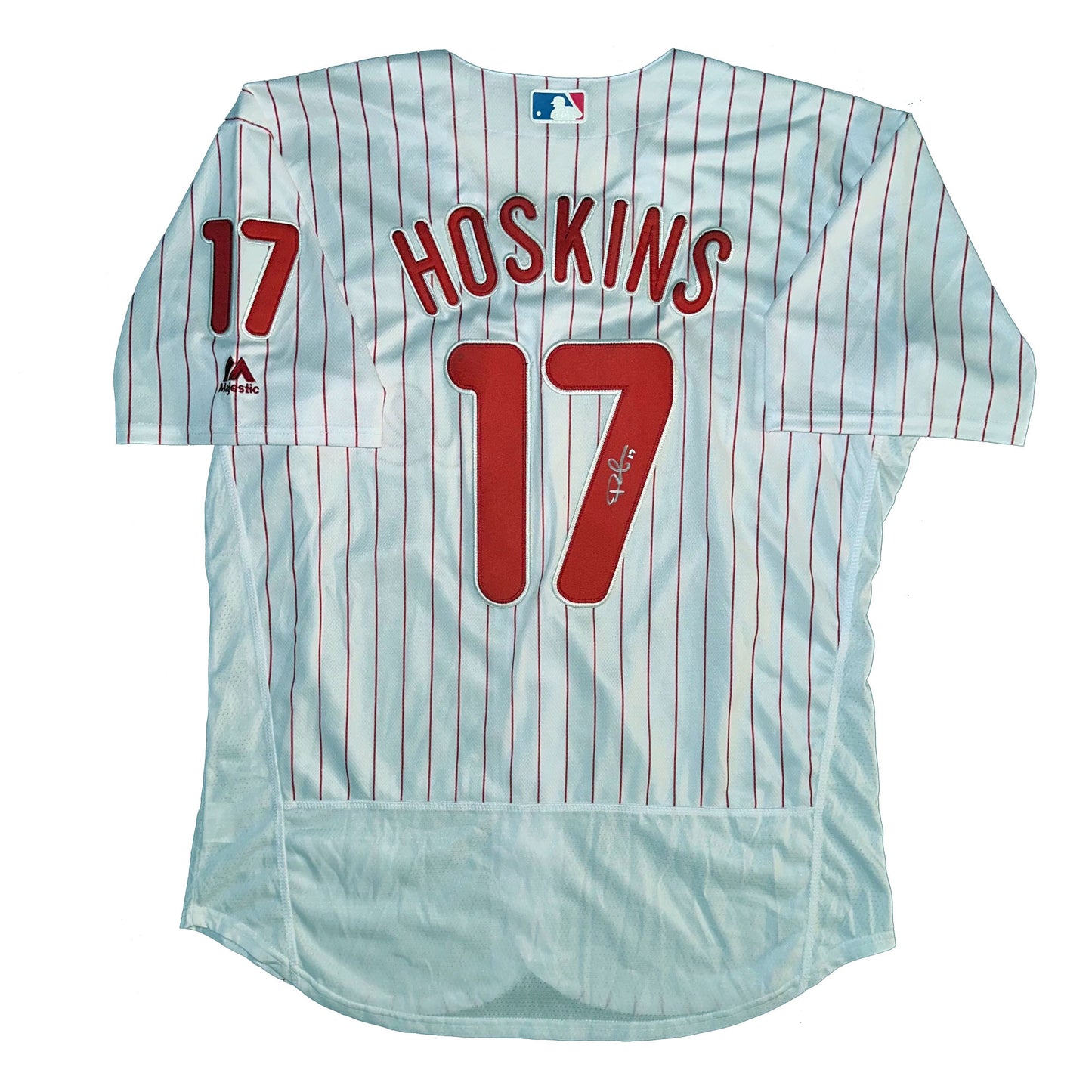 Rhys Hoskins Autographed Philadelphia Phillies Jersey