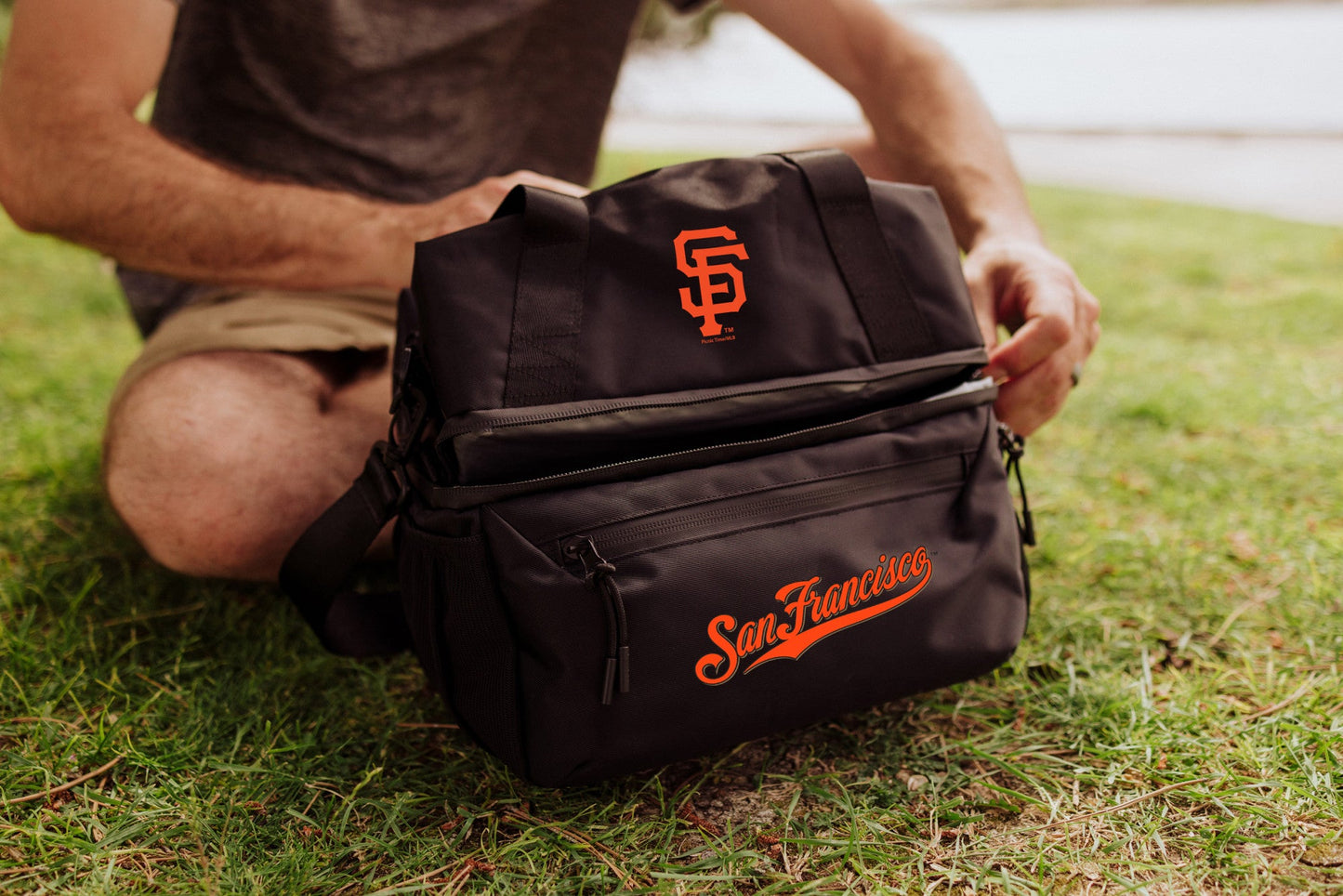 San Francisco Giants - Tarana Recycled Lunch Bag Cooler with Utensils