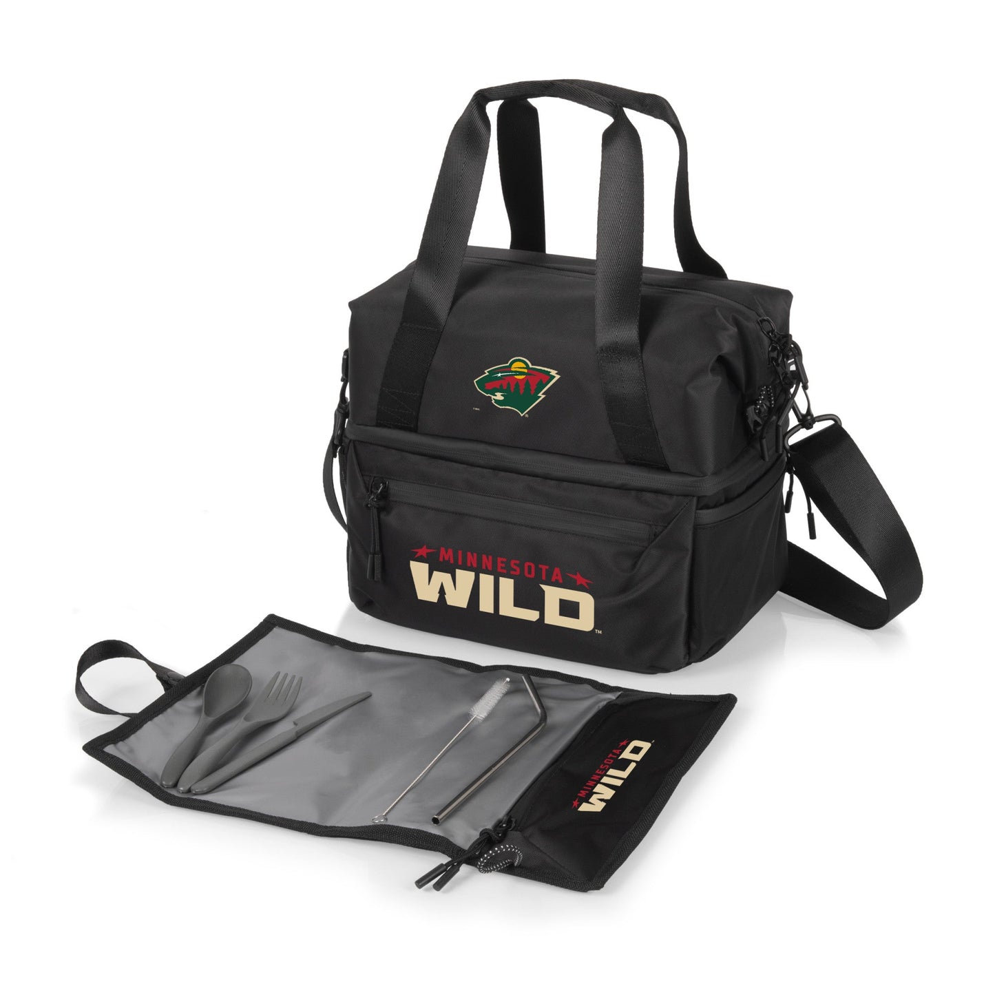 Minnesota Wild - Tarana Recycled Lunch Bag Cooler with Utensils