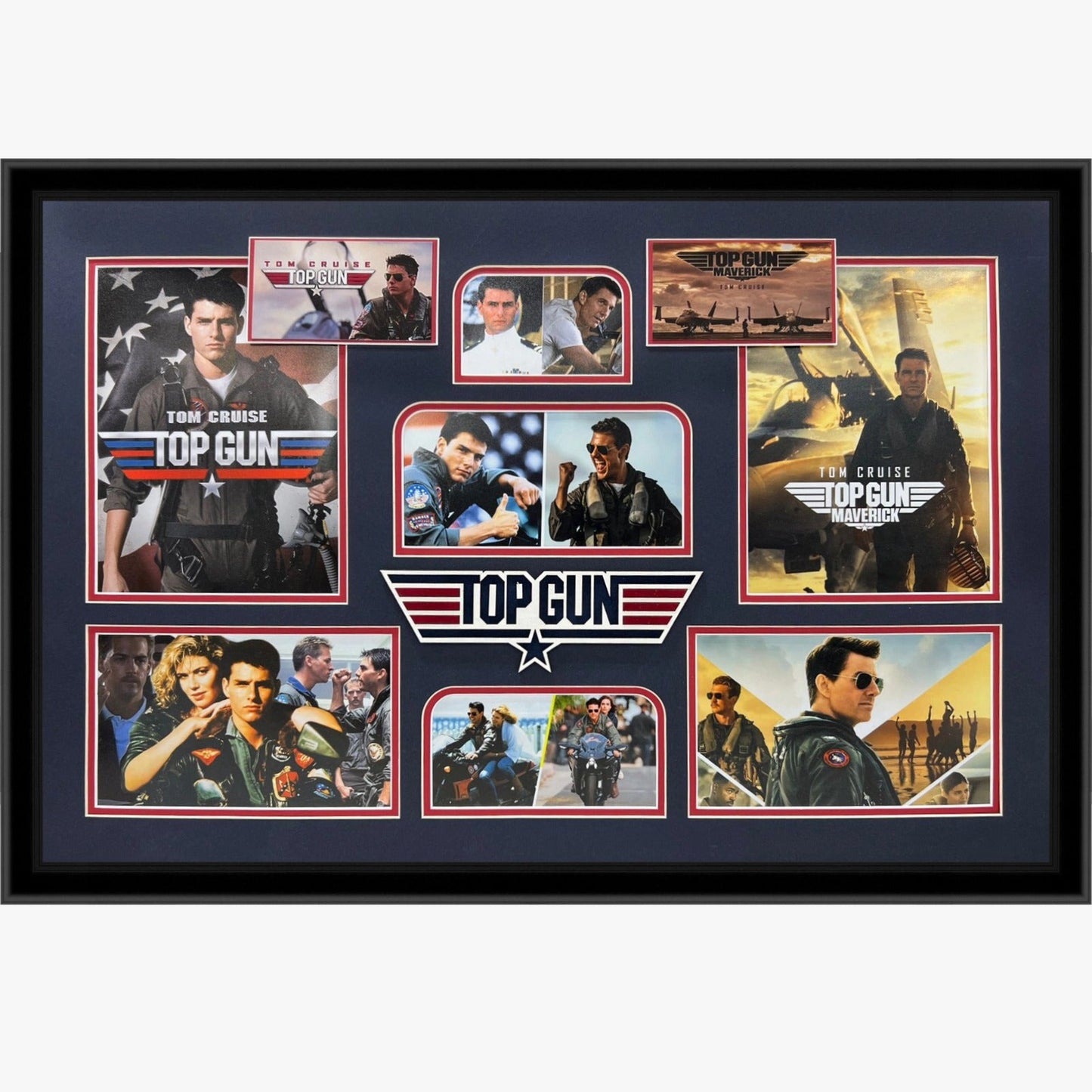 Top Gun Deluxe Framed Movie Collage Piece
