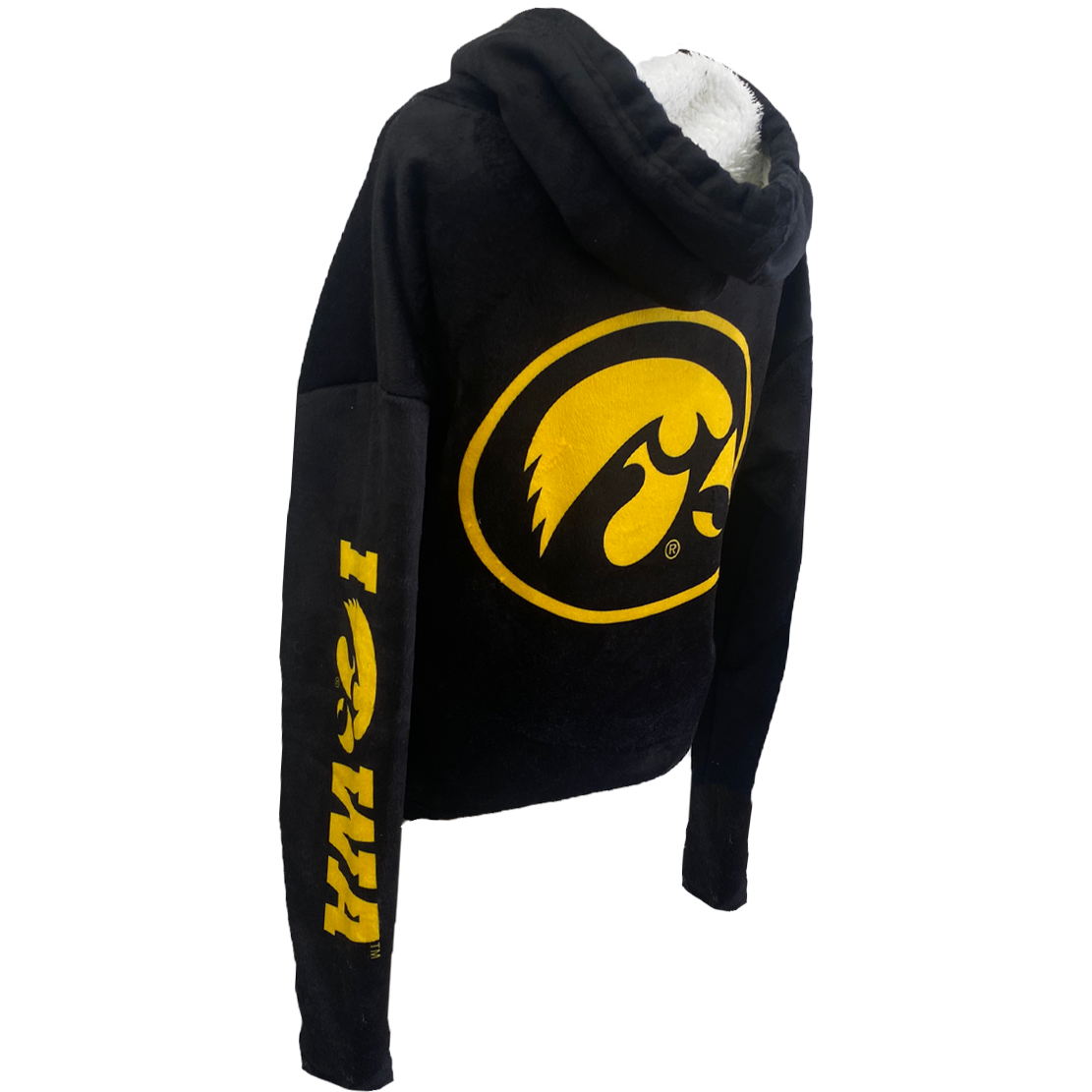 Iowa Hawkeyes Varsity Furry Hoodie