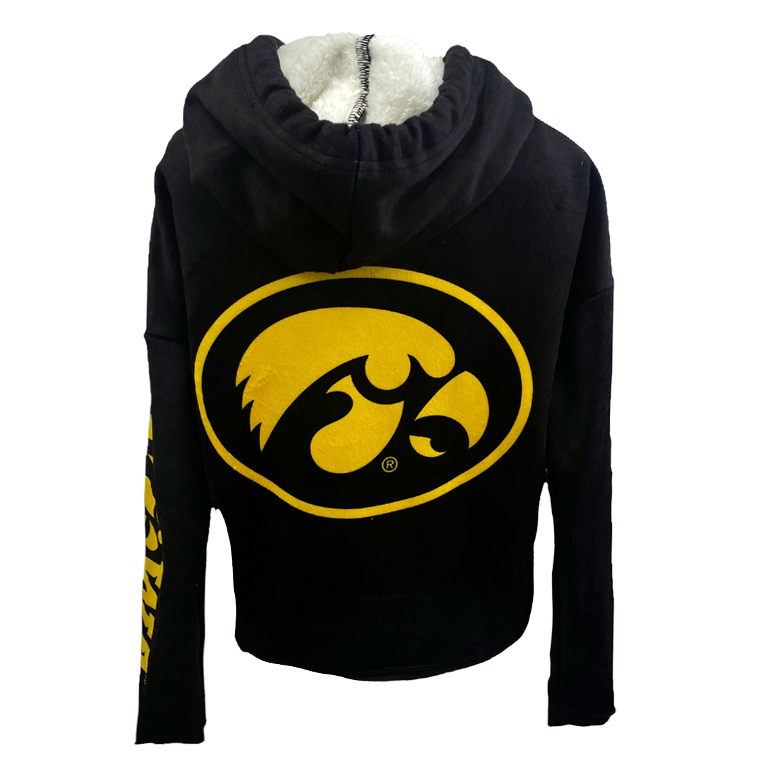 Iowa Hawkeyes Varsity Furry Hoodie