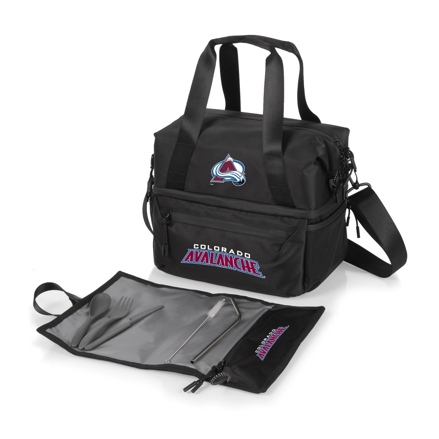 Colorado Avalanche - Tarana Recycled Lunch Bag Cooler with Utensils