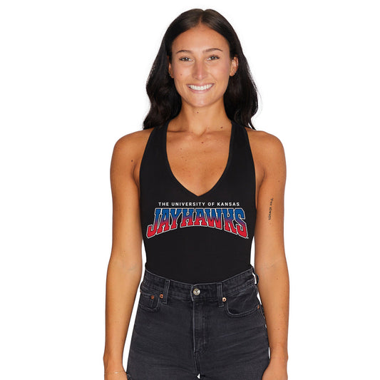 Kansas Jayhawks Black Bodysuit