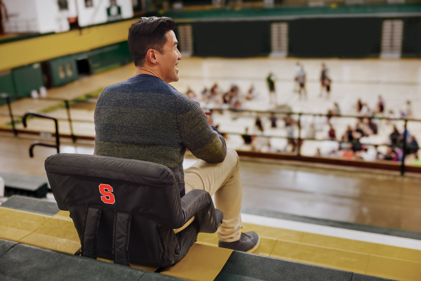 Syracuse Orange - Ventura Portable Reclining Stadium Seat