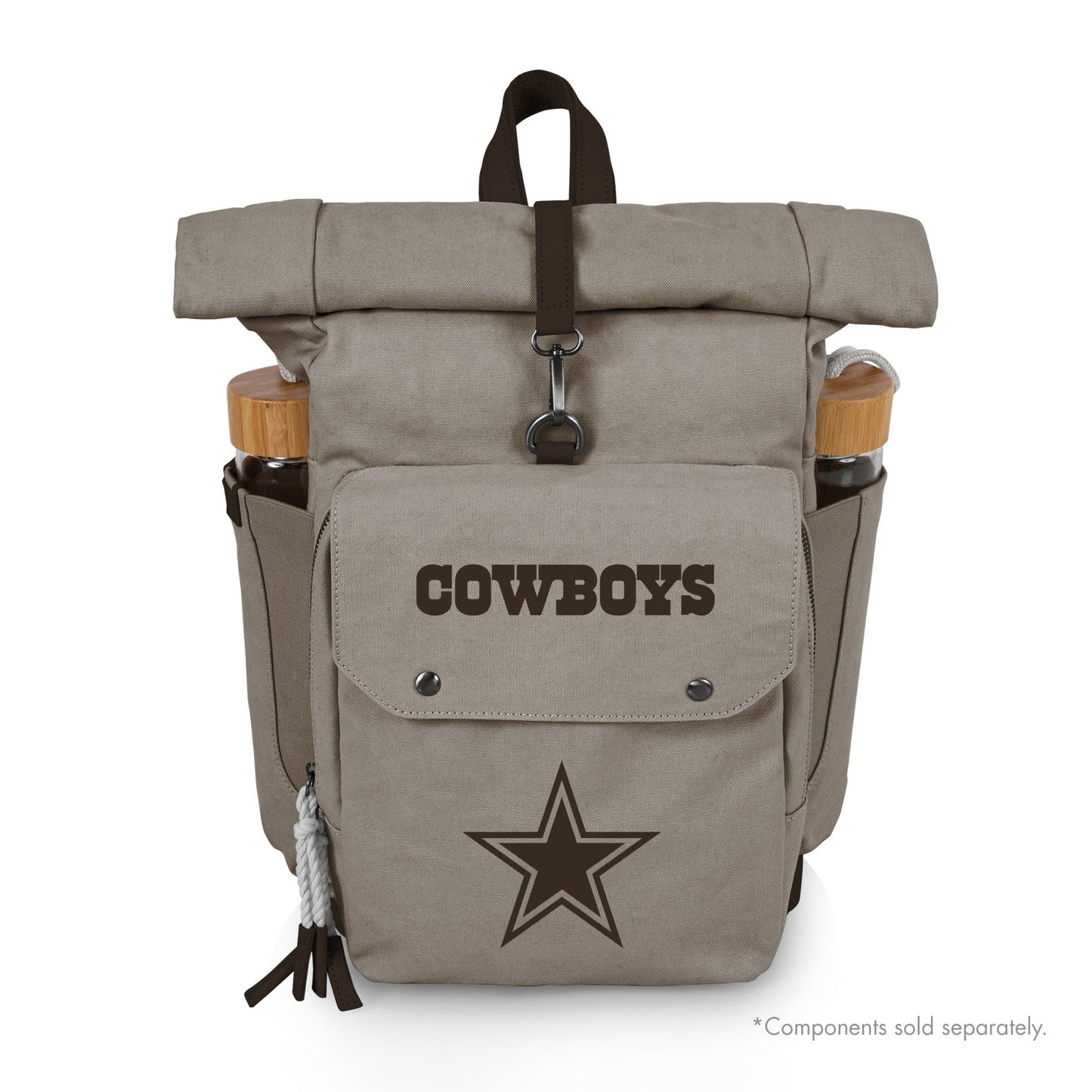 Dallas Cowboys - Carmel Roll Top Picnic Backpack Cooler