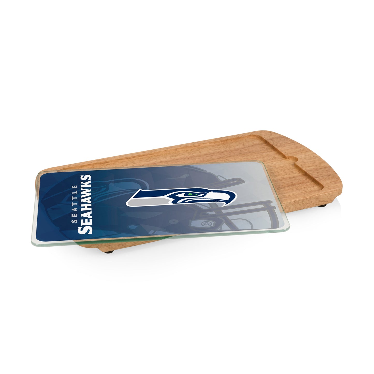 Seattle Seahawks - Billboard Glass Top Serving Tray