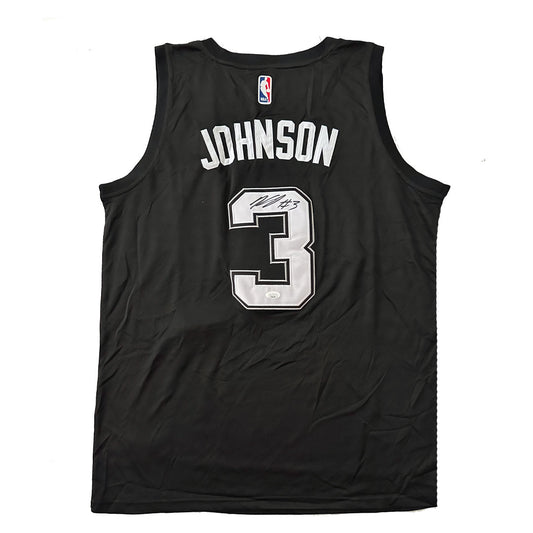 Keldon Johnson Autographed San Antonio Spurs Jersey JSA COA