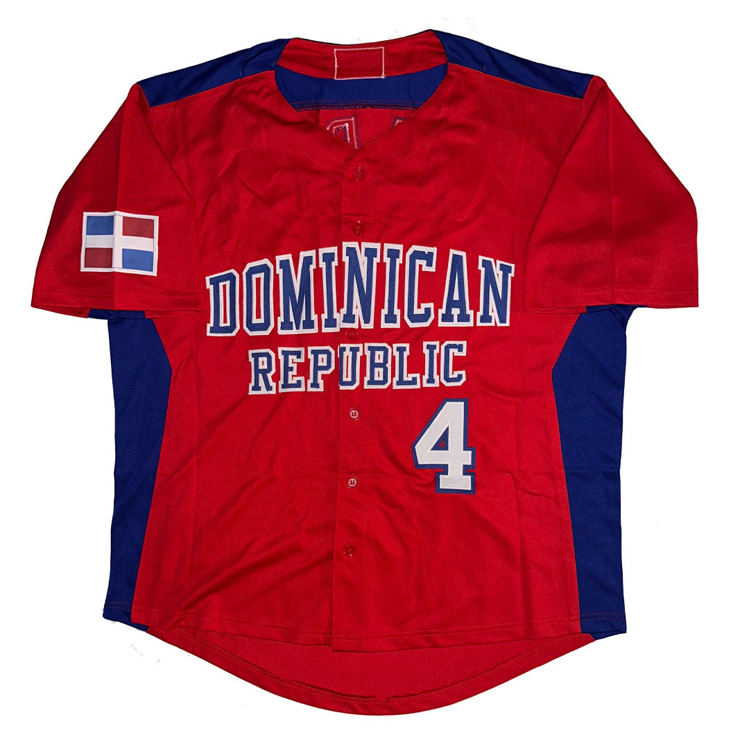 Ketel Marte Autographed WBC Dominican Republic Jersey JSA COA Arizona D-Backs