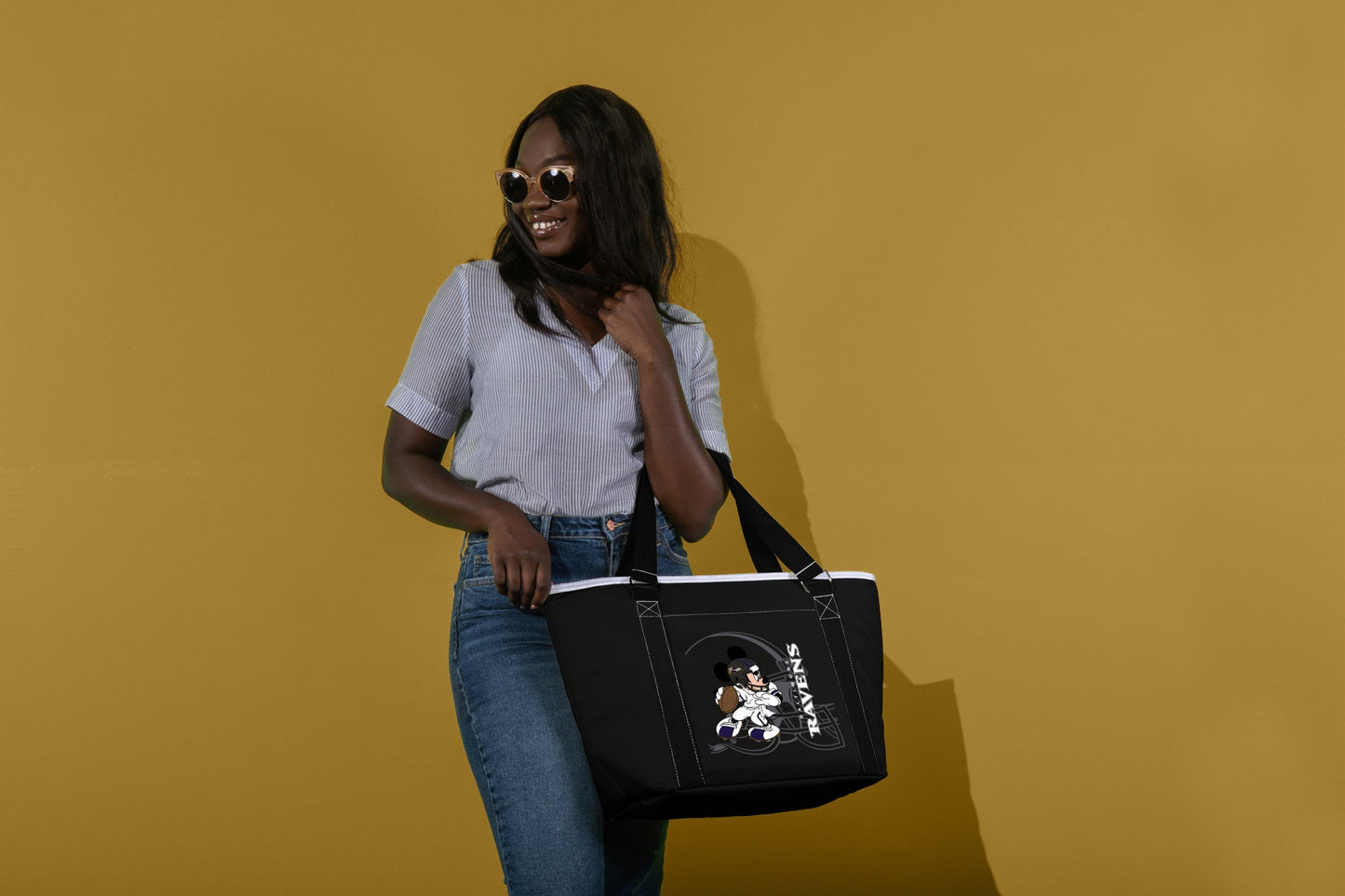 Baltimore Ravens Mickey Mouse - Topanga Cooler Tote Bag