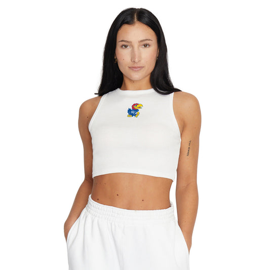 Kansas Jayhawks Touchdown Ribbed Tank