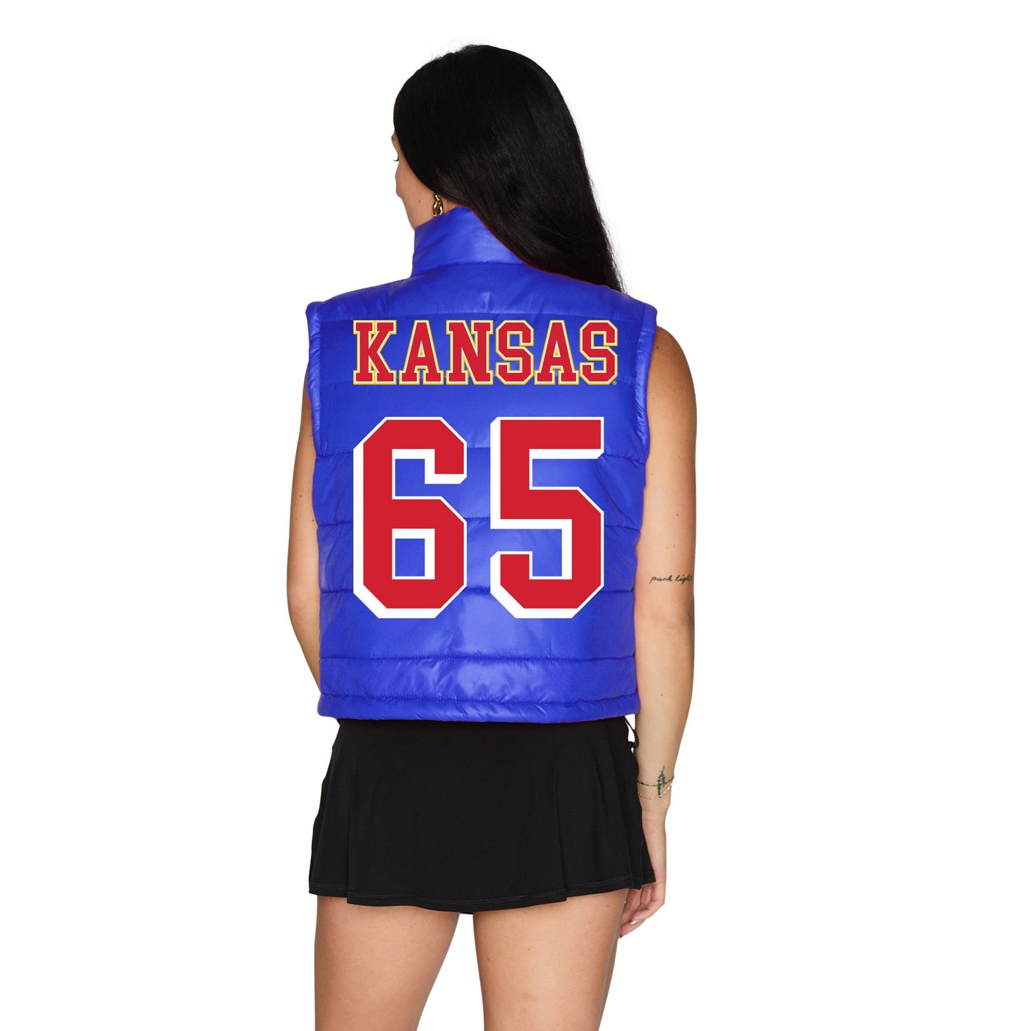 Kansas Jayhawks Puffer Vest