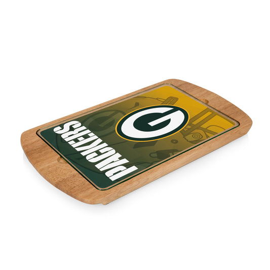 Green Bay Packers - Billboard Glass Top Serving Tray
