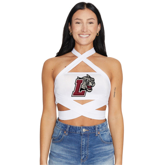 Lafayette College White Multi Way Bandeau Top