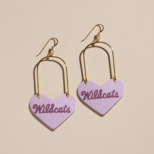 Lavender Kansas State University Wildcat Heartthrobs