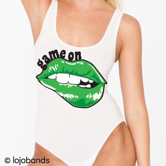 Game On Lips Bodysuit