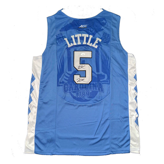 Nassir Little Autographed North Carolina Tar Heels Jersey JSA COA