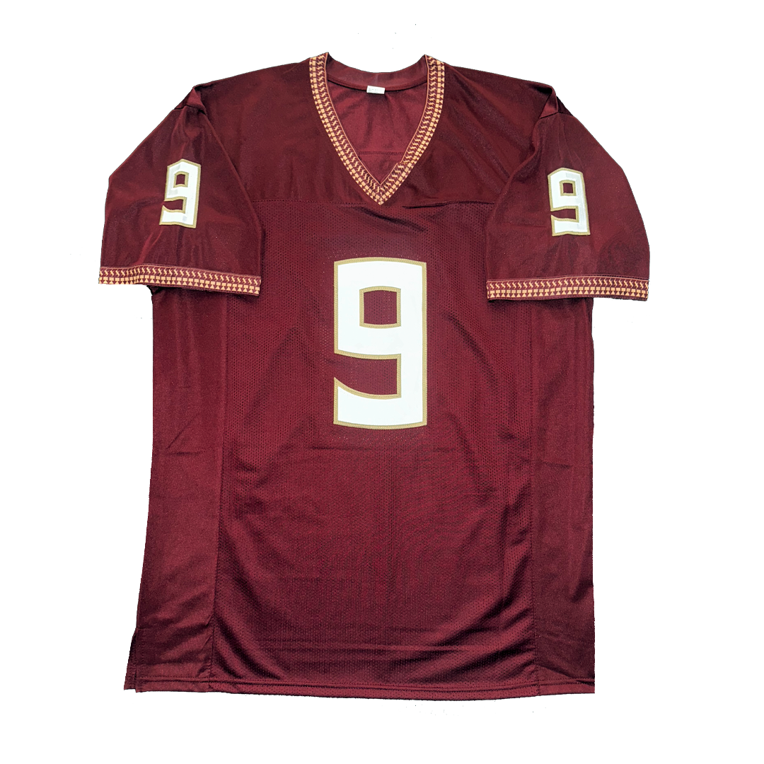 Lawrence Toafili Autographed Custom Florida State Seminoles Garnett Jersey JSA COA