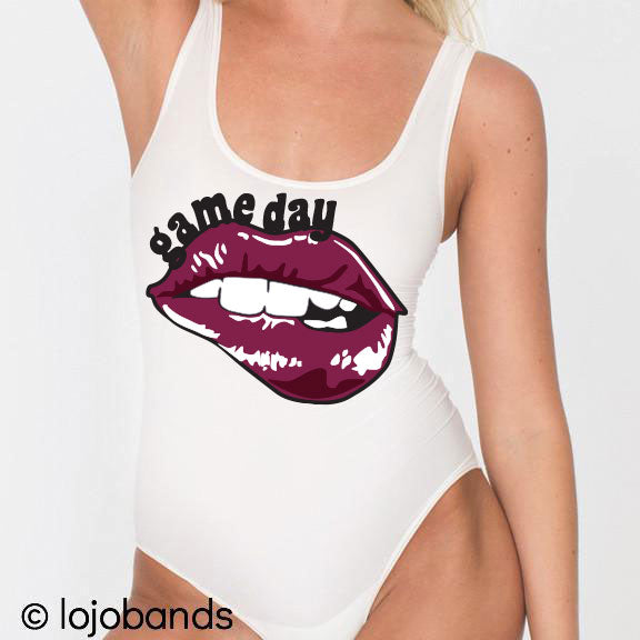 Game Day Lips Bodysuit