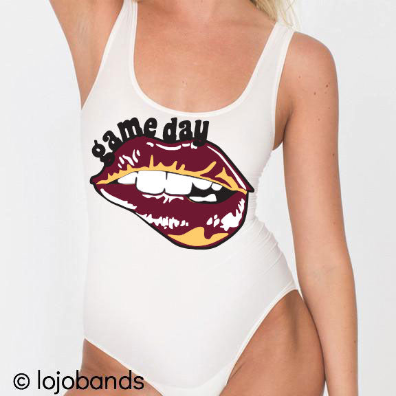 Game Day Lips Bodysuit
