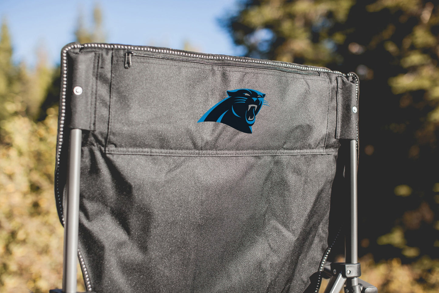 Carolina Panthers Logo - Big Bear XXL Camping Chair with Cooler