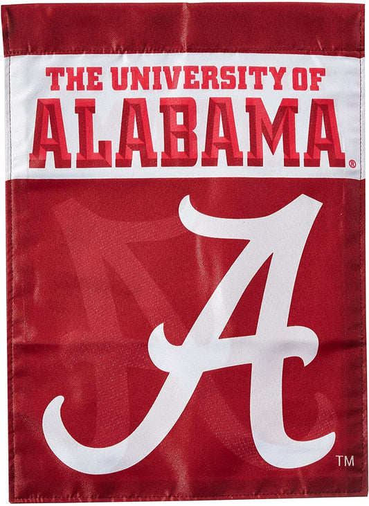 University of Alabama Crimson Tide Premium Garden Flag Banner, Double Sided, 13x18 Inch