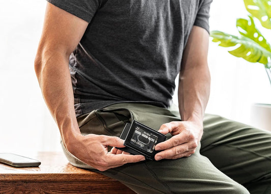 San Francisco 49ers Premium Black Leather Wallet, Front Pocket Magnetic Money Clip, Laser Engraved, Vegan