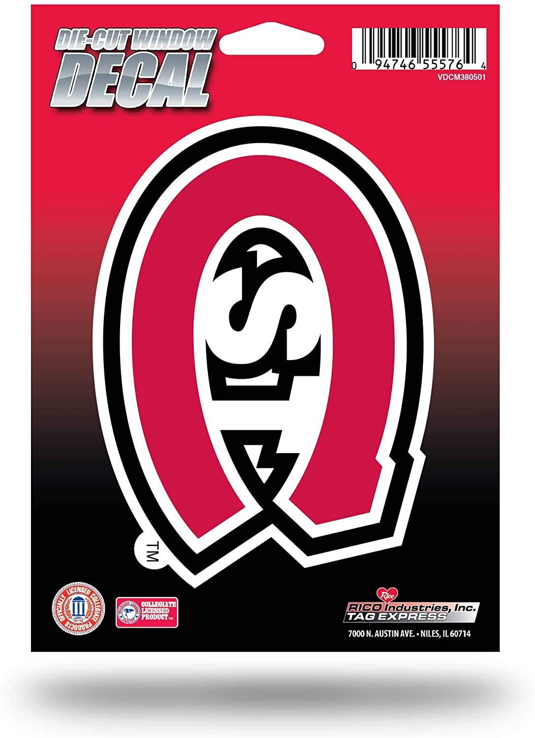 St Cloud State University Huskies 5 Inch Die Cut Decal Sticker Flat Vinyl