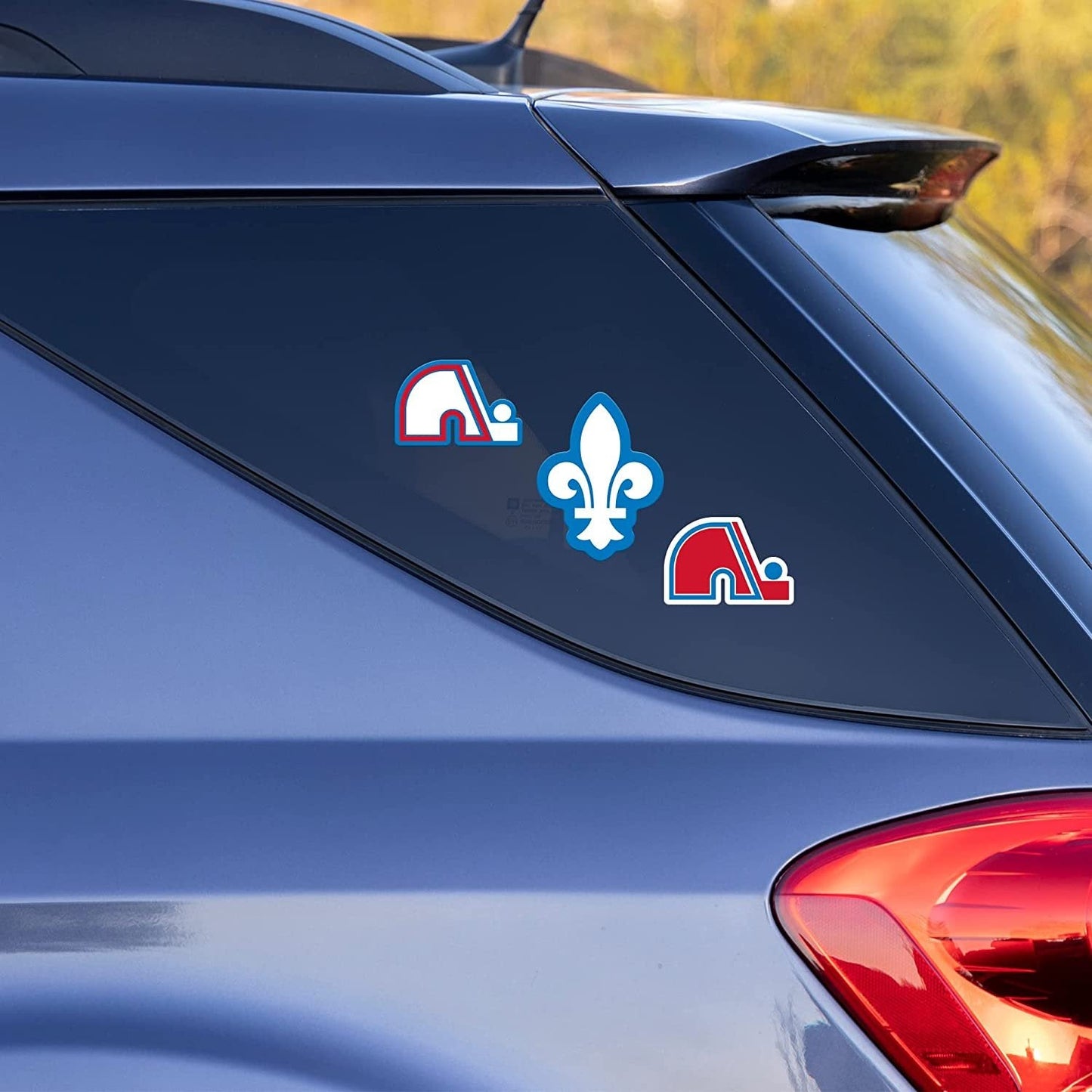Rico Industries NFL Carolina Panthers 3-Piece Retro Spirit Decals