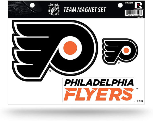 NHL Philadelphia Flyers Die Cut Team Magnet Set Sheet
