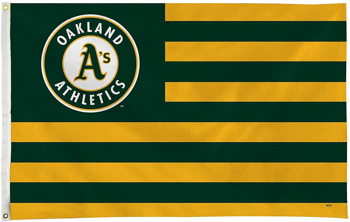 Oakland Athletics A's Flag Banner Country Design 3x5 Premium with Metal Grommets Outdoor House Baseball