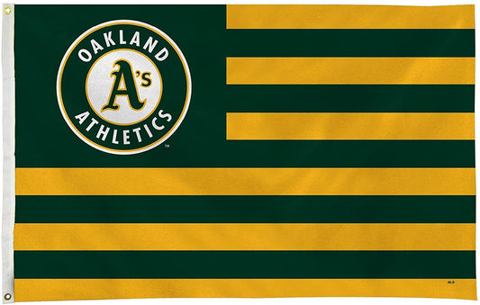 Oakland Athletics A's Flag Banner Country Design 3x5 Premium with Metal Grommets Outdoor House Baseball