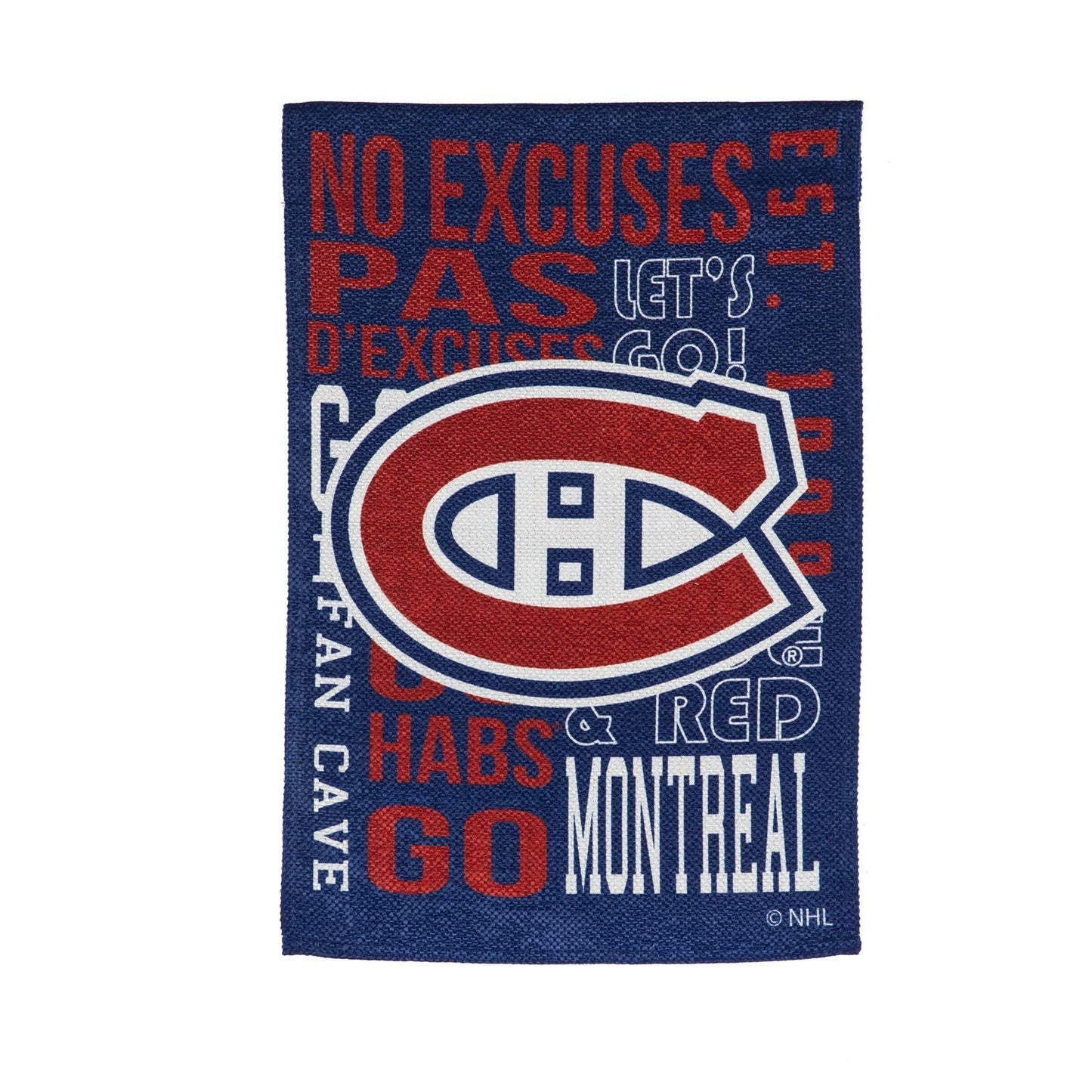 Montreal Canadiens Premium Garden Flag Banner, Double Sided, 13x18 Inch