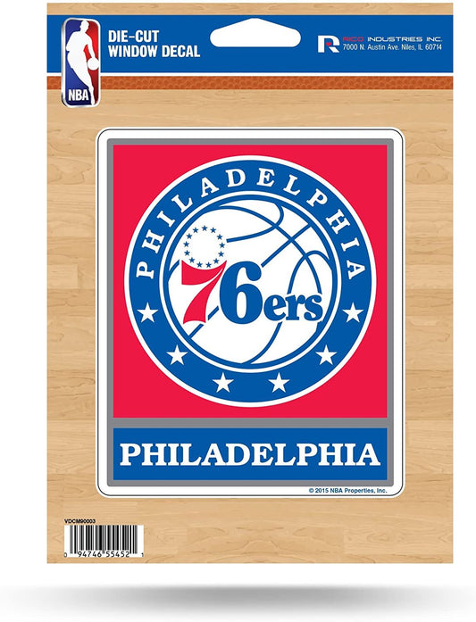 NBA Philadelphia 76ers Die Cut Vinyl Decal