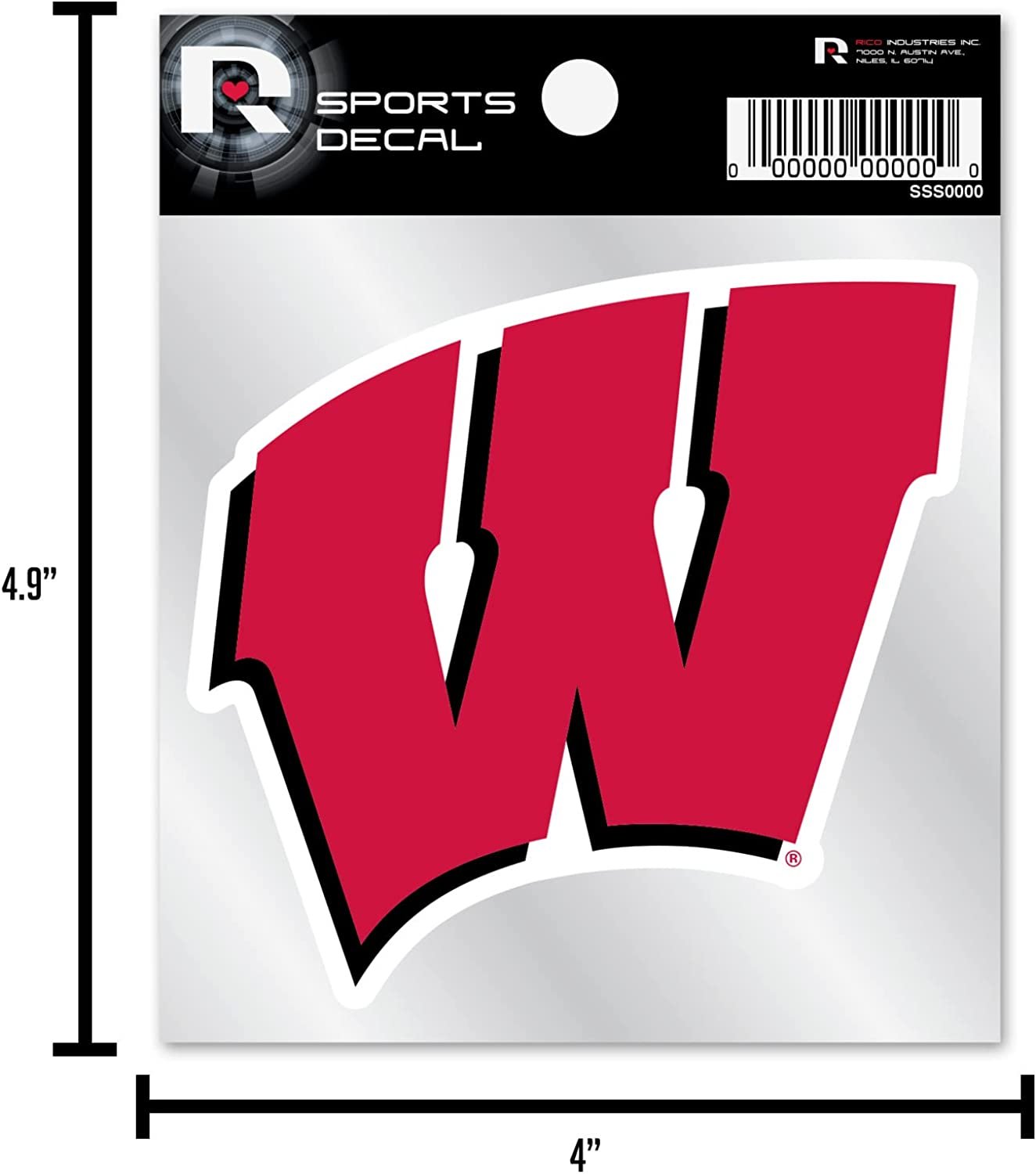 Montreal Canadiens 4x4 Inch Decal Sticker Retro Logo Clear Backing