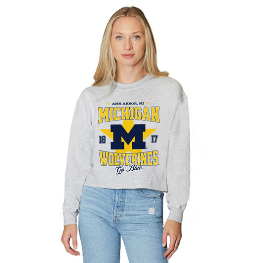 University of Michigan Stars Crewneck